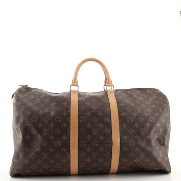 Louis Vuitton Keepall Bag Monogram Canvas 55