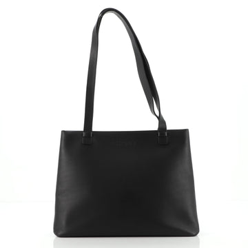 Chanel Vintage Logo Open Tote Lambskin Medium