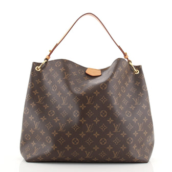 Louis Vuitton Graceful Handbag Monogram Canvas MM