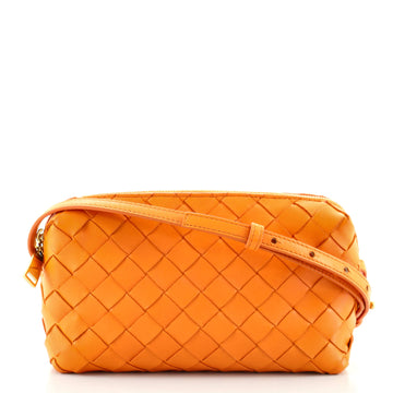 Bottega Veneta Zip Crossbody Bag Intrecciato Nappa Mini