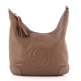 Gucci Soho Hobo Chain Strap Leather Medium