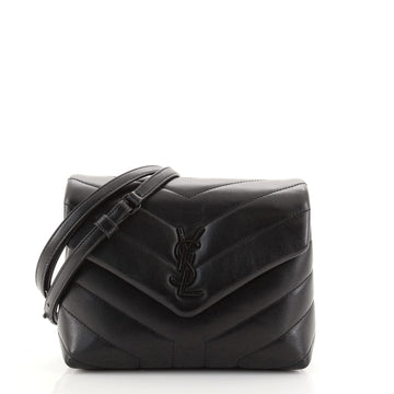 Saint Laurent LouLou Shoulder Bag Matelasse Chevron Leather Toy