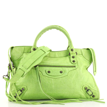 Balenciaga City Classic Studs Bag Leather Medium