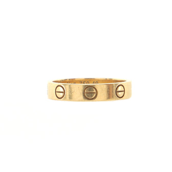 Cartier Love Wedding Band Ring 18K Yellow Gold