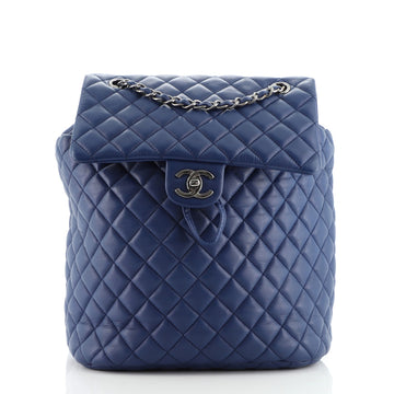 Chanel Urban Spirit Backpack Quilted Lambskin Large