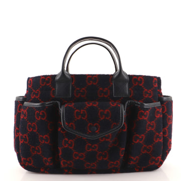 Gucci Children's Pocket Tote GG Wool Medium