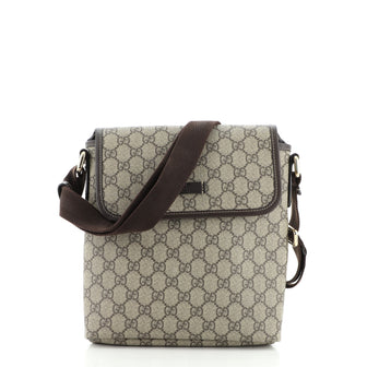 Gucci Flap Messenger GG Coated Canvas Small