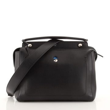 Fendi DotCom Click Shoulder Bag Quilted Leather Medium