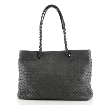 Bottega Veneta Double Chain Tote Intrecciato Nappa Medium