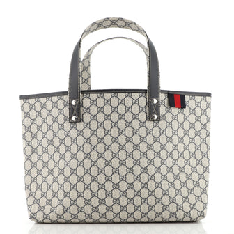 Gucci Web Loop Tote GG Coated Canvas Medium