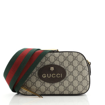 Gucci Neo Vintage Camera Messenger Bag GG Coated Canvas