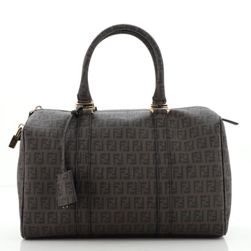 Fendi Boston Zucchino Coated Canvas Medium