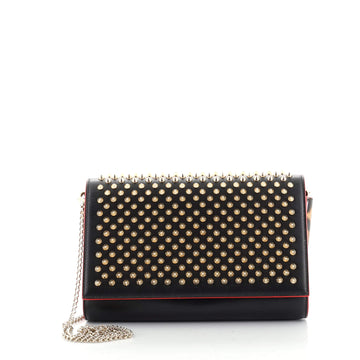 Christian Louboutin Paloma Clutch Spiked Leather