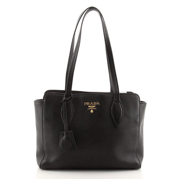 Prada Open Tote Vitello Daino Small