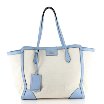 Gucci Swing Tote Canvas and Leather Medium