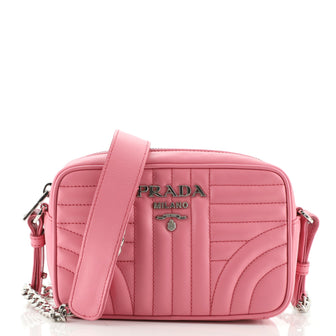 Prada Camera Bag Diagramme Quilted Leather Mini