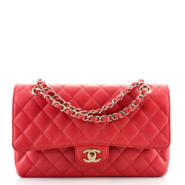 Chanel Classic Double Flap Bag Quilted Caviar Medium