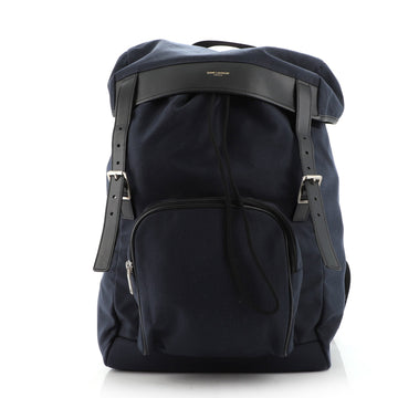 Saint Laurent Hunting Backpack Canvas