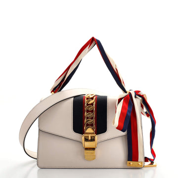 Gucci Sylvie Shoulder Bag Leather Small