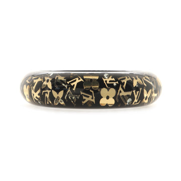 Louis Vuitton Inclusion Bangle Bracelet Resin with Crystals GM