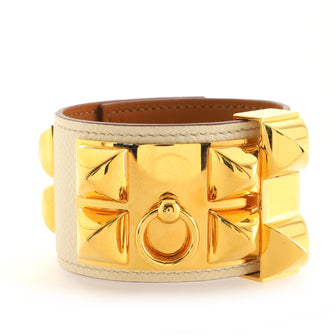 Hermes Collier de Chien Bracelet Leather