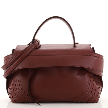 Tod's Studded Wave Bag Leather Small