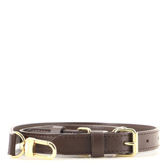 Louis Vuitton Adjustable Shoulder Strap Leather 18mm