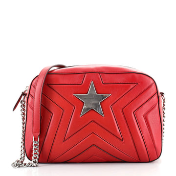 Stella McCartney Stella Star Camera Bag Quilted Faux Leather Medium
