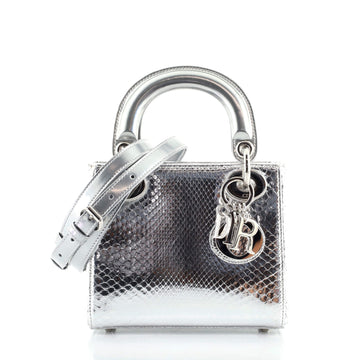 Christian Dior Lady Dior Bag Python Mini