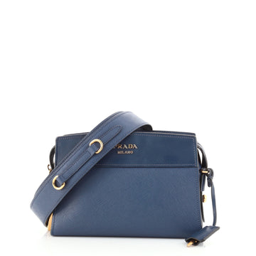 Prada Esplanade Crossbody Bag Saffiano with City Calf Small