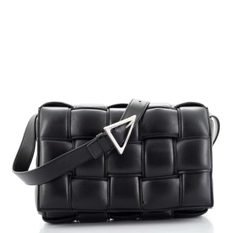 Bottega Veneta Cassette Crossbody Bag Padded Maxi Intrecciato Leather