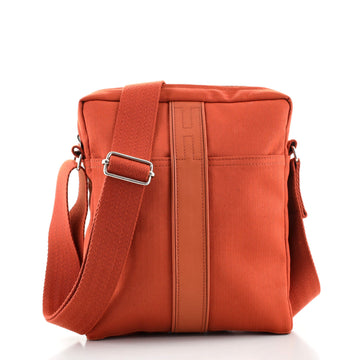 Hermes Acapulco Messenger Toile with Leather Medium