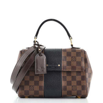 Louis Vuitton Bond Street Handbag Damier with Leather BB