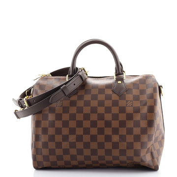 Louis Vuitton Speedy Bandouliere Bag Damier 30