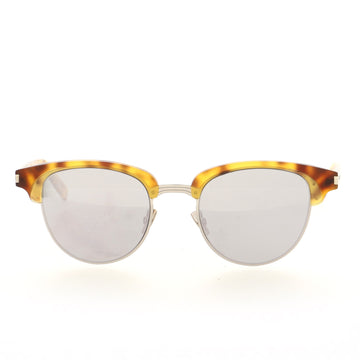 Saint Laurent Slim Wayfarer Sunglasses Tortoise Acetate