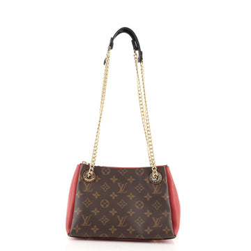Louis Vuitton Surene Handbag Monogram Canvas with Leather BB