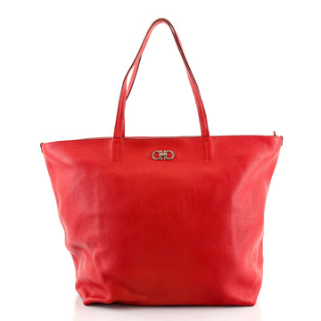 Salvatore Ferragamo Bice Tote Leather Medium