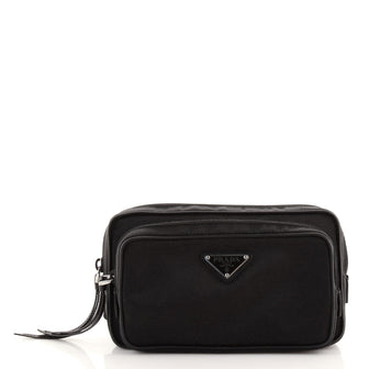 Prada Zip Waist Bag Tessuto Small