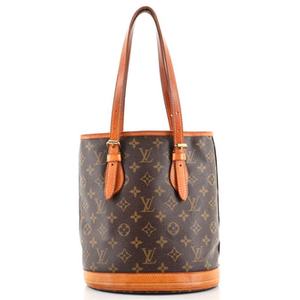 Louis Vuitton Petit Bucket Bag Monogram Canvas