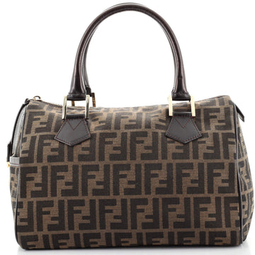 Fendi Chef Boston Bag Zucca Canvas Medium
