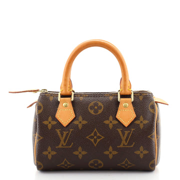 Louis Vuitton Speedy Mini HL Handbag Monogram Canvas
