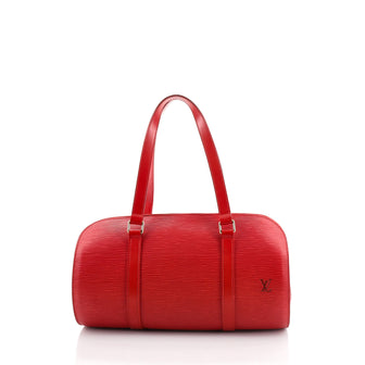 Louis Vuitton Soufflot Handbag Epi Leather