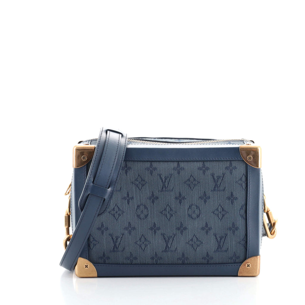 Louis Vuitton Soft Trunk Bag Monogram Denim Blue 1135781