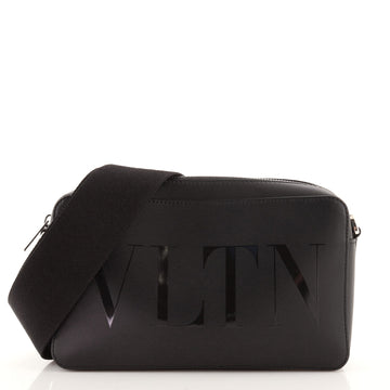 Valentino VLTN Zip Crossbody Bag Printed Leather