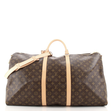 Louis Vuitton Keepall Bandouliere Bag Monogram Canvas 60