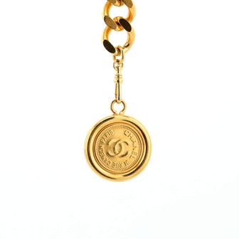 Chanel Vintage Medallion Chain Belt Metal
