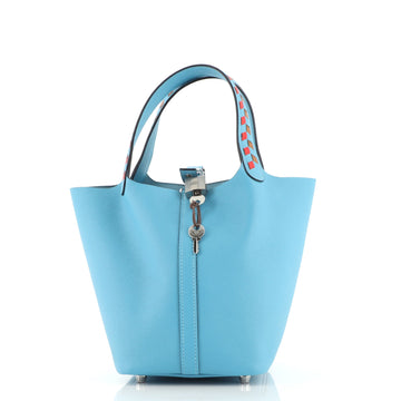 Hermes Picotin Lock Bag Tressage Epsom PM