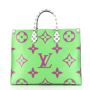 Louis Vuitton OnTheGo Tote Limited Edition Colored Monogram Giant GM