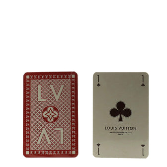 Louis Vuitton 3 French Decks of Playing Cards Cardboard