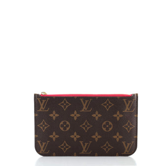 Louis Vuitton Neverfull Pochette Monogram Canvas Small